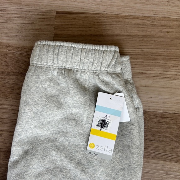 Zella Women’s All Day Grey Light Heather Joggers Size XS Drawstring Waist - Picture 2 of 8